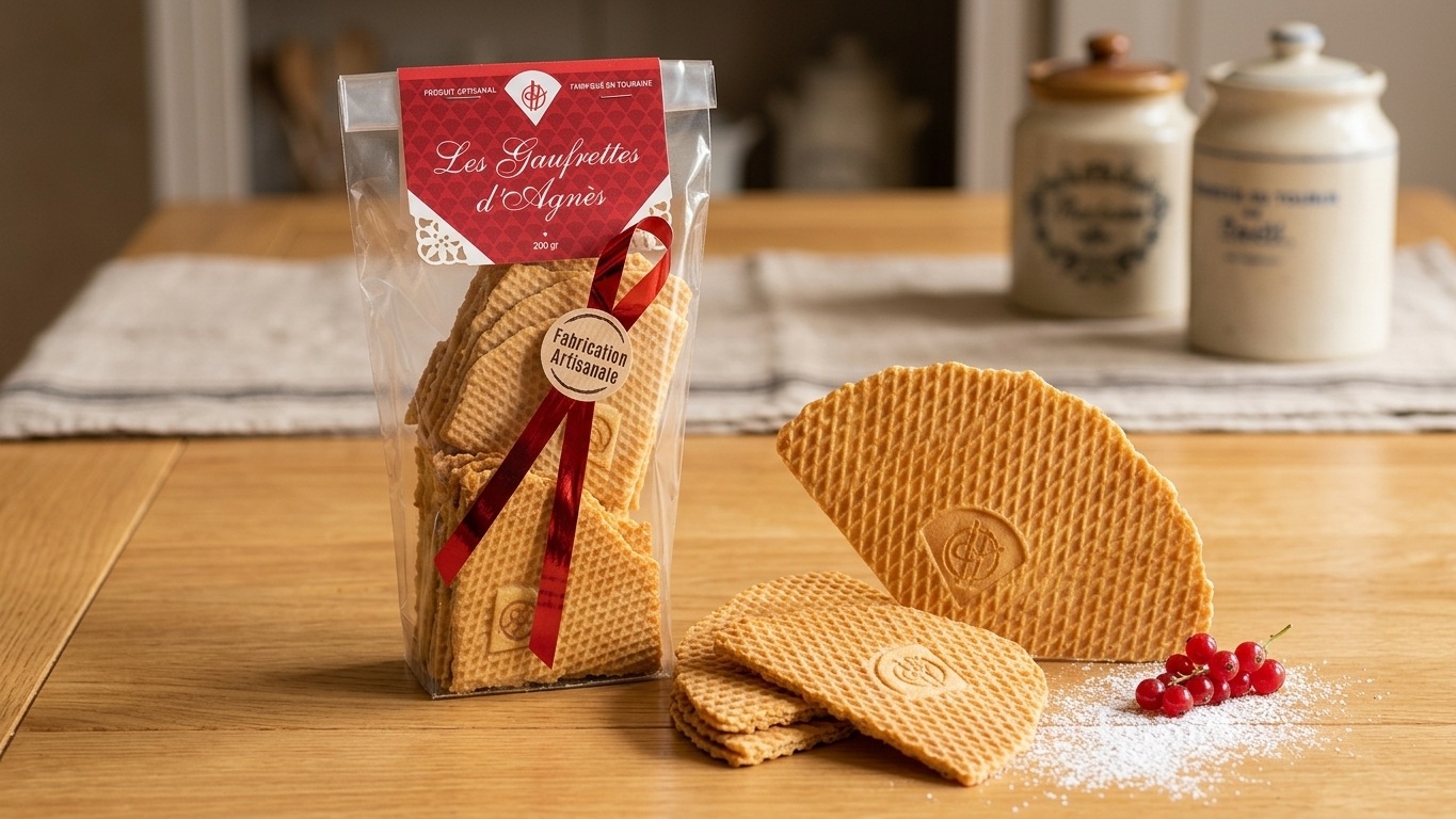 Sachet Les Gaufrettes d'Agnès 200g